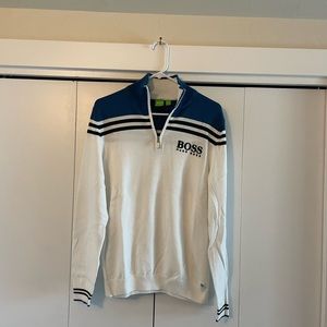 Hugo Boss green Label tour issue golf zip up sweater size medium/small